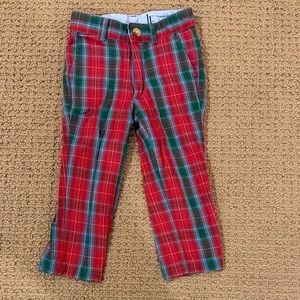 Little English plaid pants